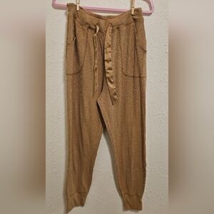 Abercrombie & Fitch Sleepwear Pants in Tan